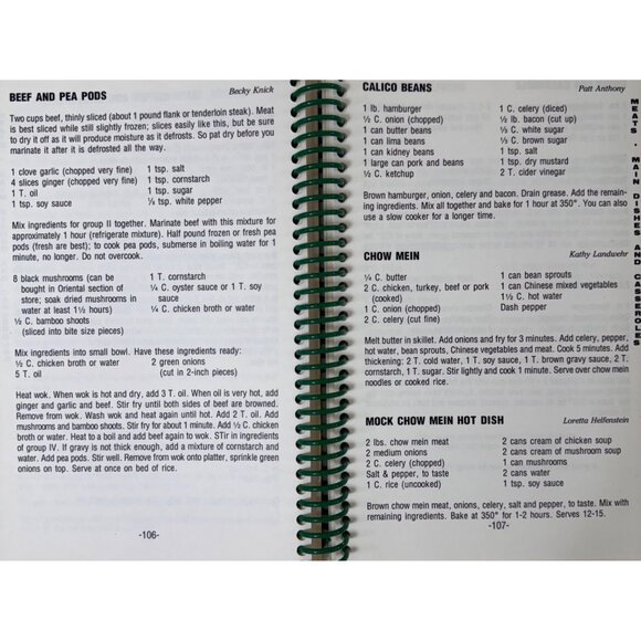 VTG 2004 Cooking With Grace Lutheran Church Becker Minnesota MN Cookbook Spiral - Picture 15 of 16